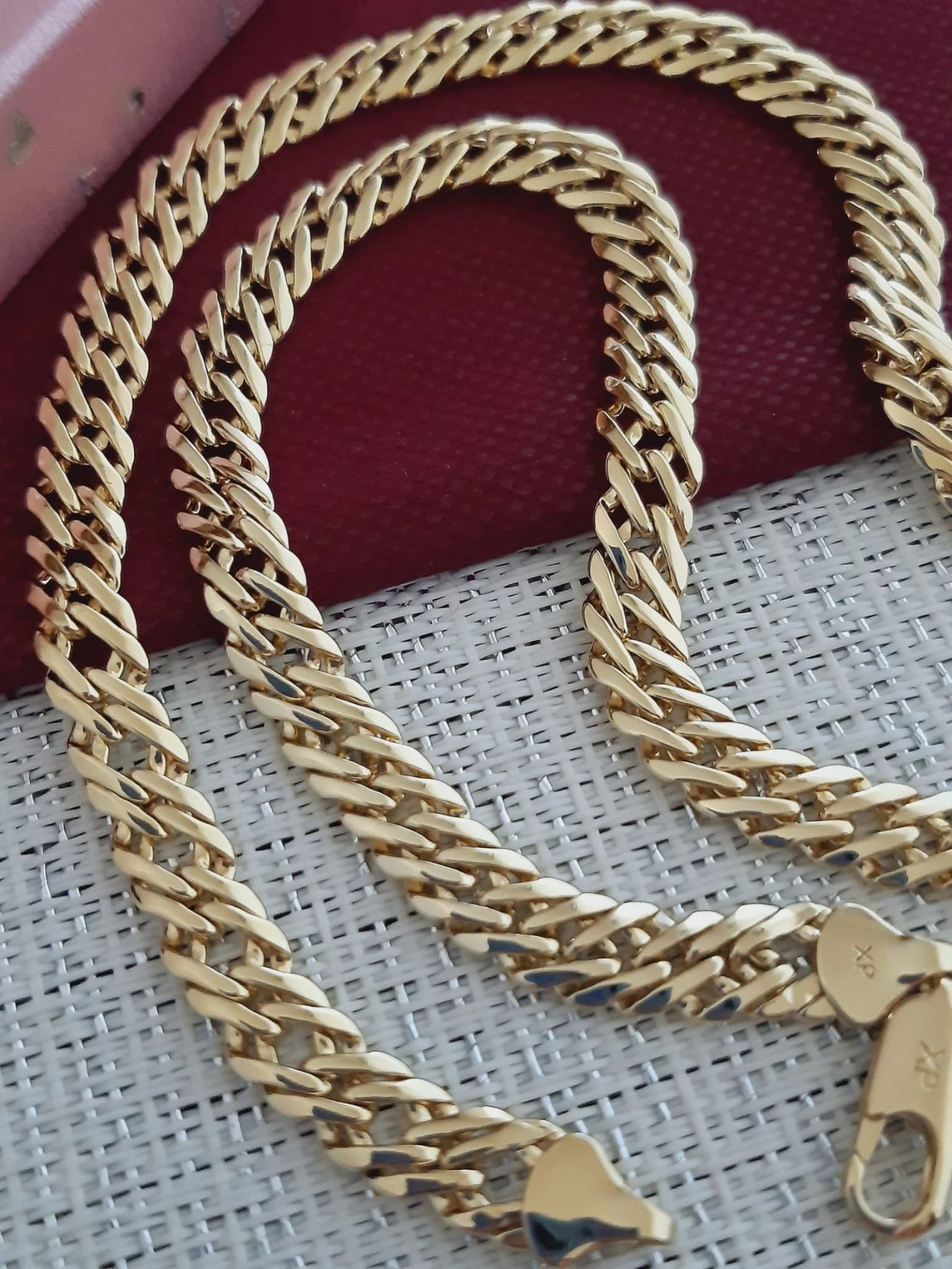 Cadena oro laminado 14k , 50cm